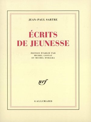 cover image of Écrits de jeunesse
